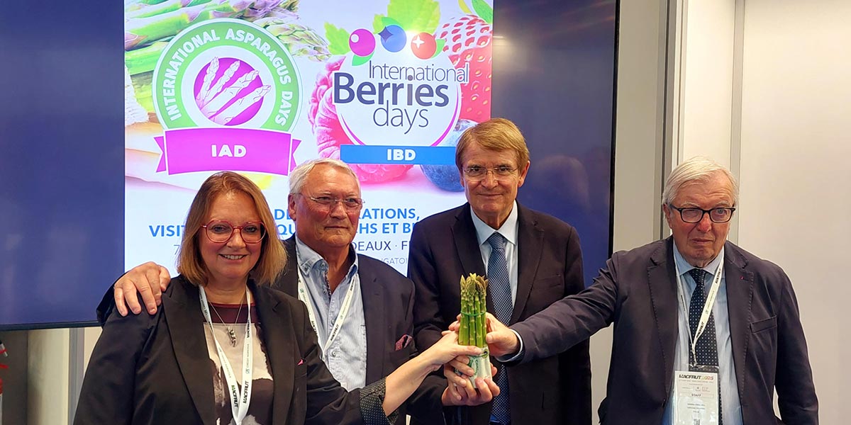 International Asparagus Days e International Berries Days uniscono le forze